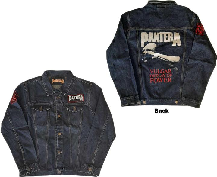 Pantera Volgare dimostrazione di potere (blu) Denim