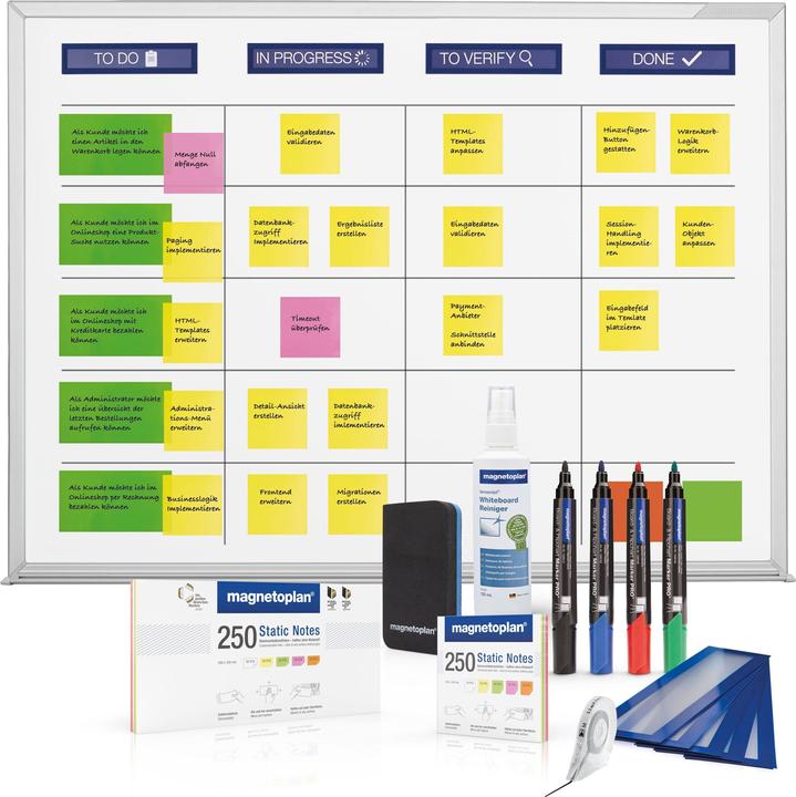 Image du produit Magnetoplan Scrum (1200 x 900 mm)