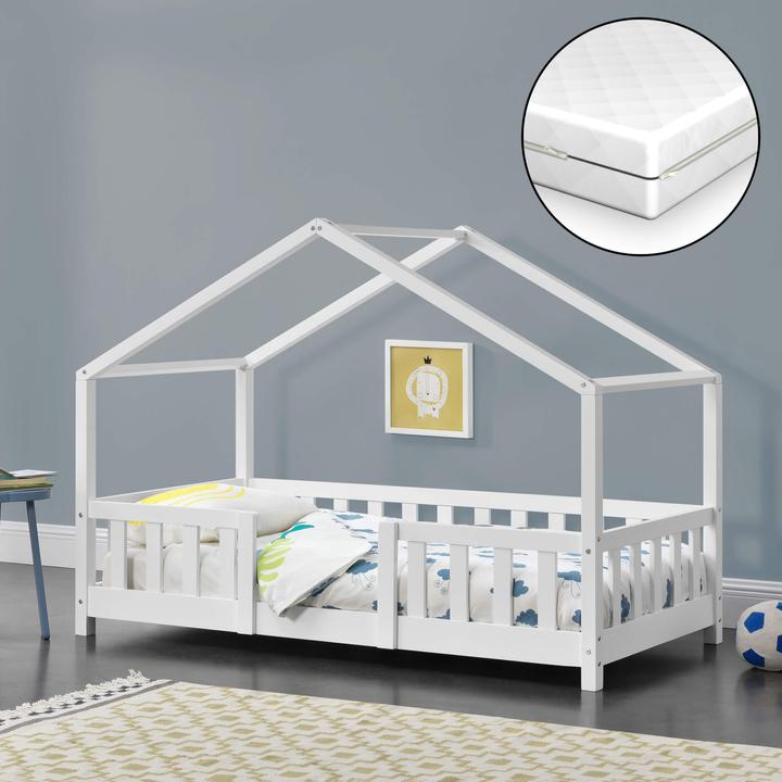 Actual product image En.Casa Treviolo with cold foam mattress (70 x 140 cm)
