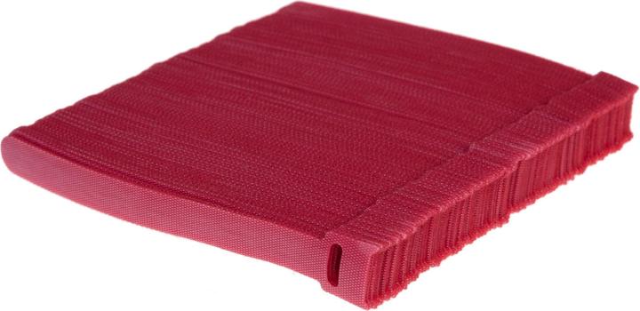 Fastech ETK-3-1 Cabel Strap, rot (Klettkabelbinder, 150 mm, 100 Stk.)