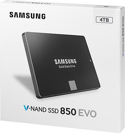 Actual product image Samsung 850 EVO Basic (4000 GB, 2.5")