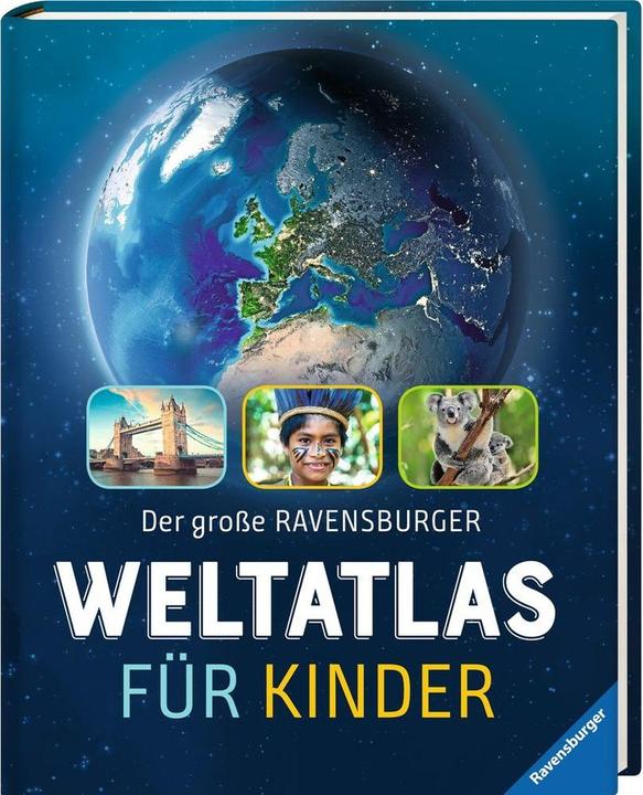 Produktbild Ravensburger Der grosse Weltatlas für Kinder (Deutsch, Andrea Schwendemann, 2019)