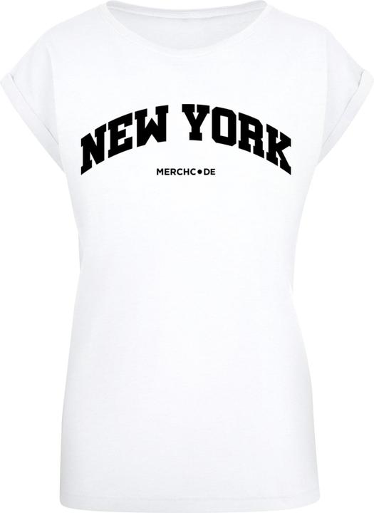 Actual product image Merchcode Ladies New York Wording - T-Shirt - 116841 (XL)