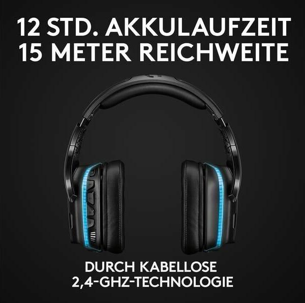 Actual product image Logitech G G935 Wireless 7.1 Surround Sound LIGHTSYNC for Gaming - 2.4 GHz - EMEA (Wireless)