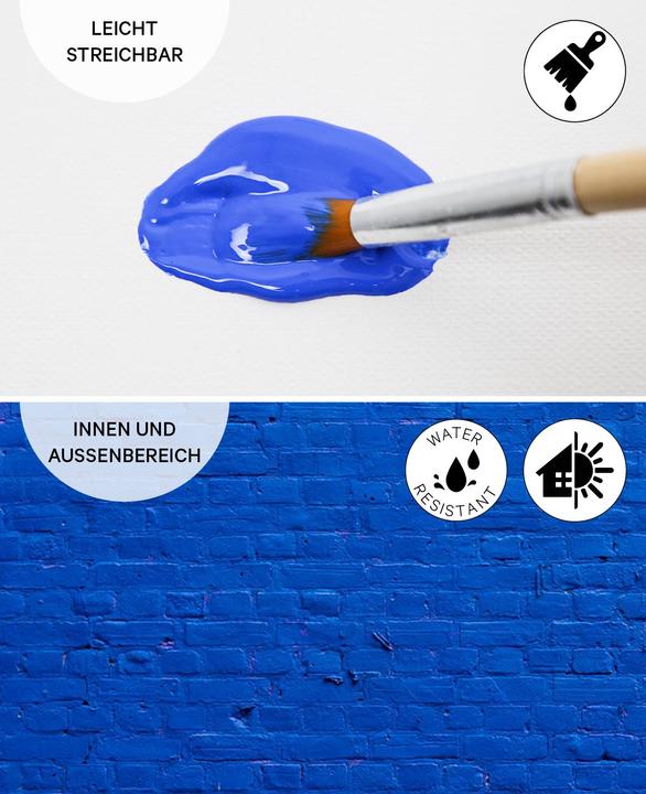 Image du produit I Am Creative Basic Acryl Set, peinture acrylique à base d'eau (Multicolore, 144 ml)