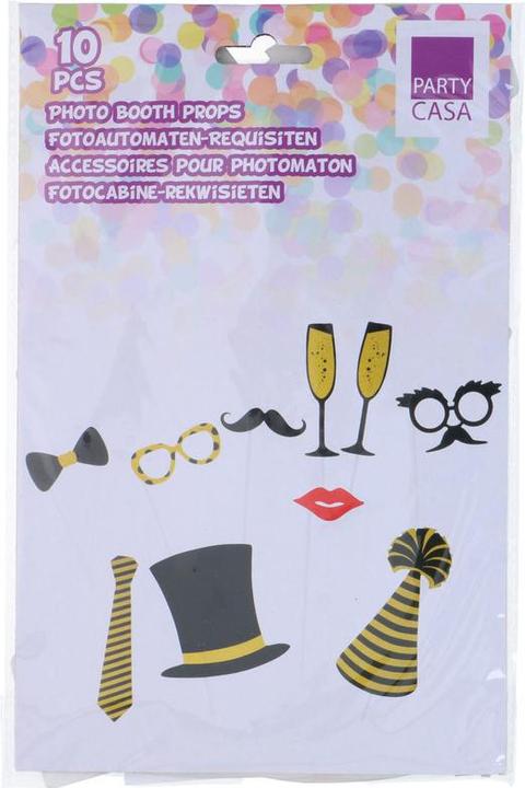 Actual product image Eddy Toys Photo booth props party 10pc