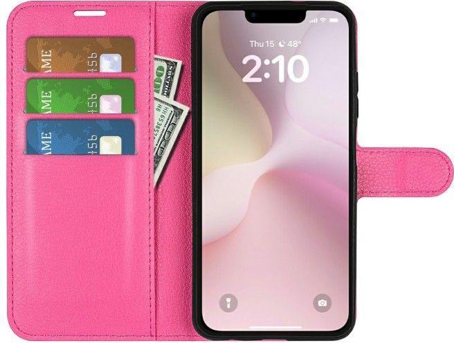 Produktbild MU Classic Litchi Leder Bookcover Series (Apple iPhone 16e)