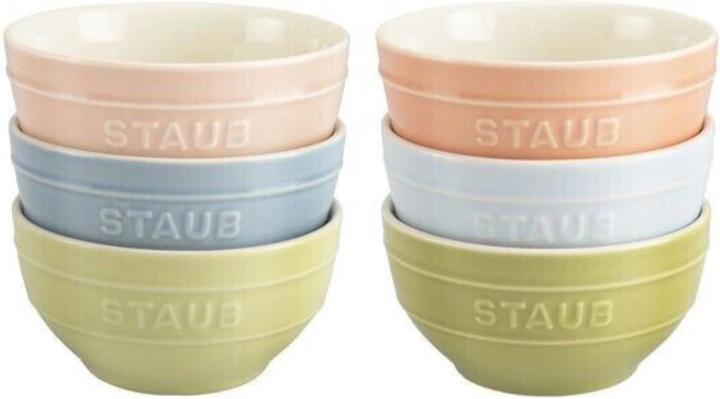 Produktbild Staub Schüsselset Macaron 6-teilig, 12cm (6 x)
