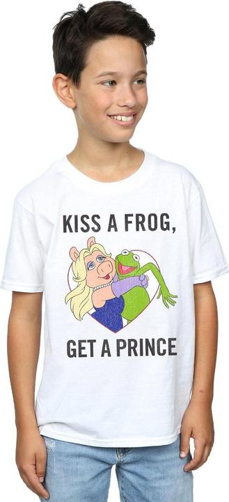 Immagine prodotto Disney The Muppets Kiss A Frog Maglietta Ragazzi (140, 146)