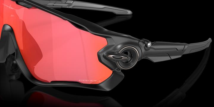 Actual product image Oakley Jawbreaker Prizm Sports Glasses (Mat Black, Prizm trail torch)