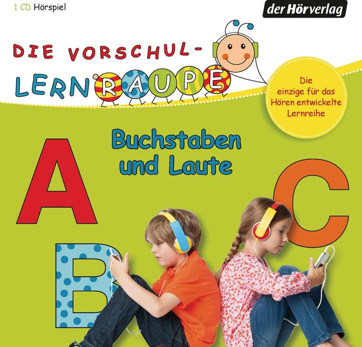 Produktbild Die Vorschul-Lernraupe: Buchstaben und Laute (Swantje Zorn, Rainer Bielfeldt, Tom Riedinger, Kathrin Hildebrand, Nils Weyland, Dagmar Kötting, Jonna Kauffmann, Joschi Kauffmann, Deutsch)