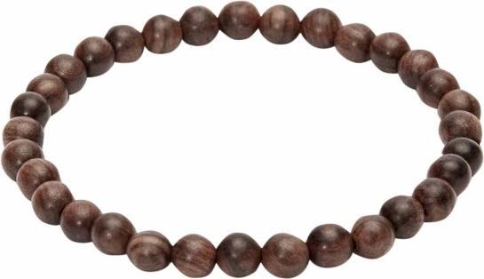 HCA Armband,VIRO,Holzkugeln,dunkel.607166 (19.50 cm, Holzkugeln)