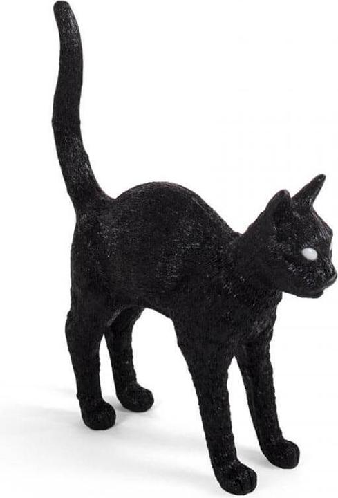Seletti Jobby The Cat Lampe de table Noir (100 lm)