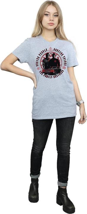 Actual product image Supernatural Womens/Ladies Family Business Cotton Boyfriend T-Shirt (L)