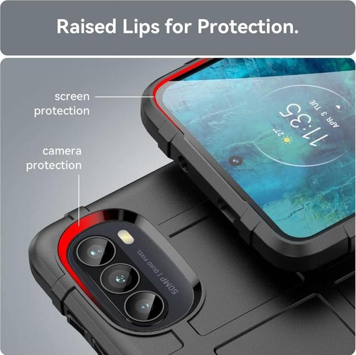 Produktbild Screenguard Motorola Moto G52 Rugged Shield Hülle (Motorola Moto G52)