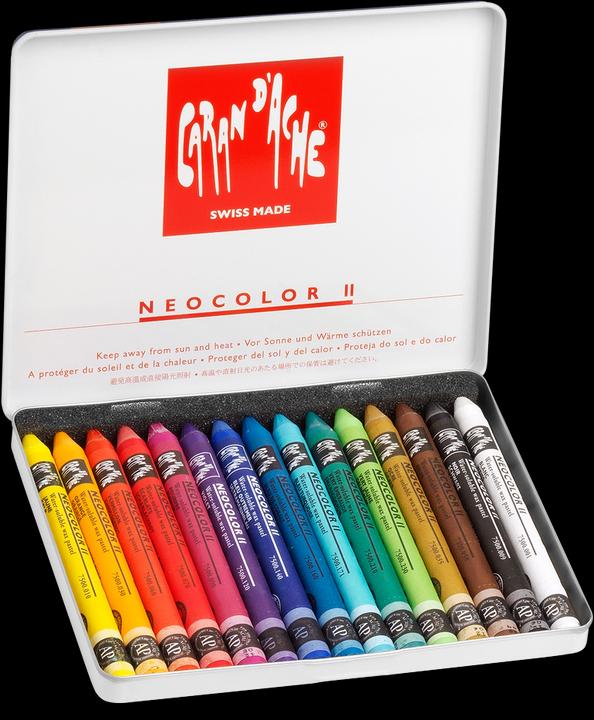 Produktbild Caran d'Ache Neocolor II Aquarelle Metallschachtel (Multicolor, 15 x)