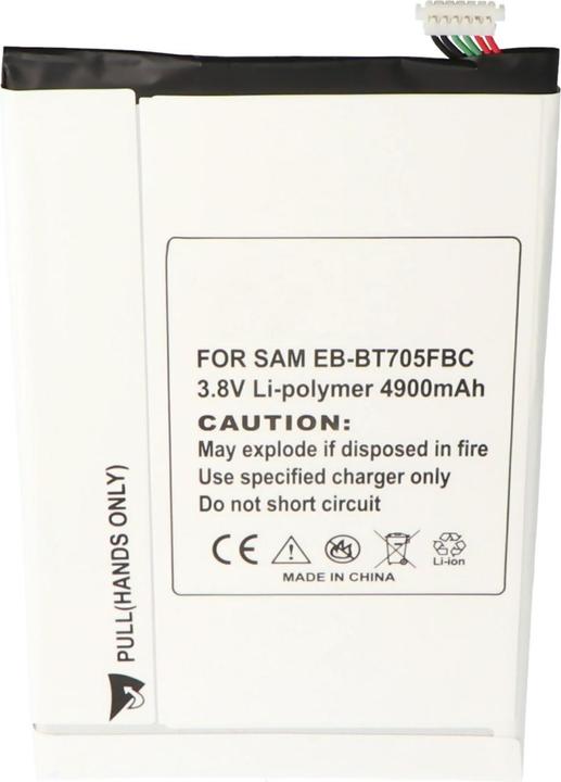 Image du produit Samsung Batterie Galaxy Tab S 8.4 SM-T700, SM-T705 Batterie EB-BT705FBC