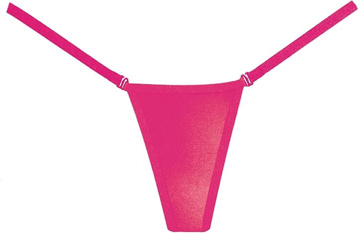 Actual product image Allure Wetlook Panty - Hot Pink (One size)