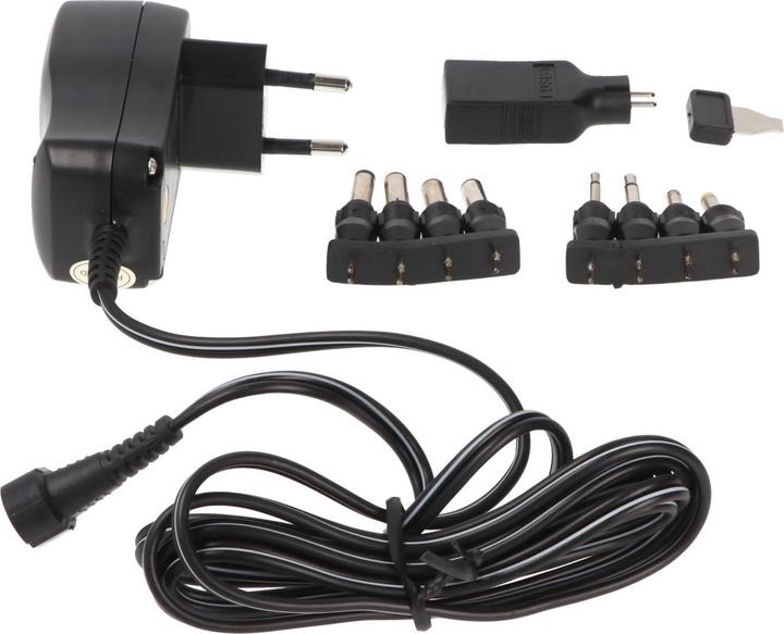 Produktbild Goobay 3 V - 12 V Universal-Netzteil