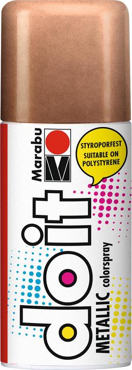 Actual product image Marabu Spray paint do it Metallic (Metallic Silver, 150 ml)