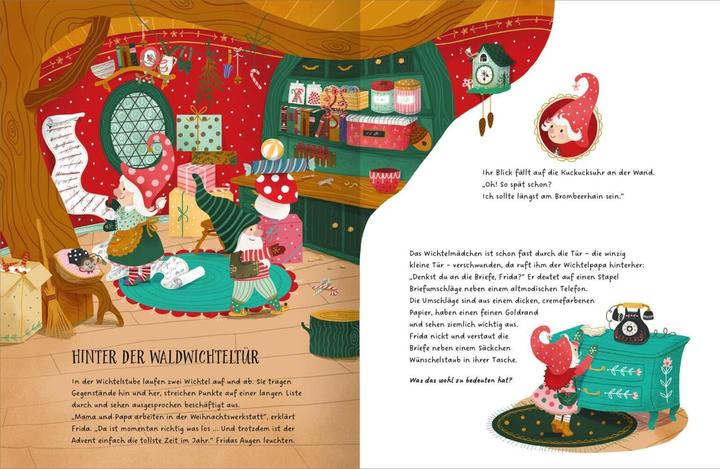 Produktbild Wer wohnt hinter der Wichteltür? (Deutsch, Maria Höck, Laura Rosendorfer, 2024)