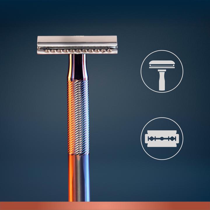 Actual product image King C. Gillette Double Edge Safety