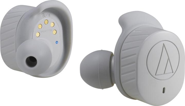 Audio-Technica Cuffie auricolari ATH SPORT7TW senza fili (Nessuna soppressione del rumore, 3.50 h, Senza fili)