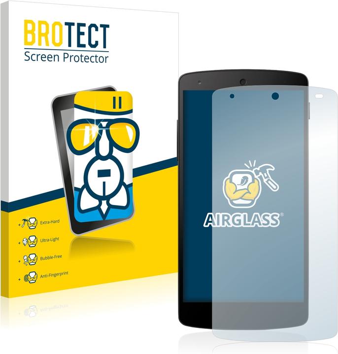 Image du produit BROTECT AirGlass Verre (1 pièce(s), LG Nexus 5)