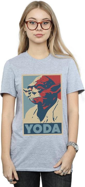 Immagine prodotto Star Wars Yoda Poster Maglietta Ampia Donna (XXL)