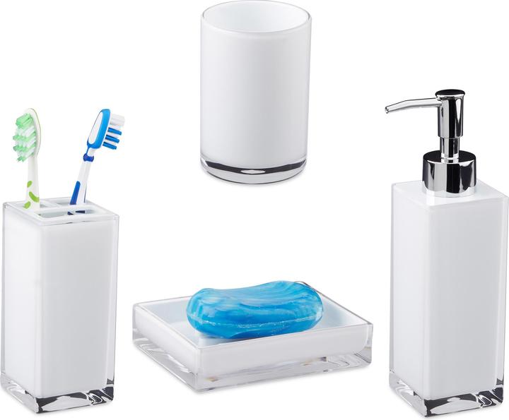 Produktbild Relaxdays Badaccessoires Set