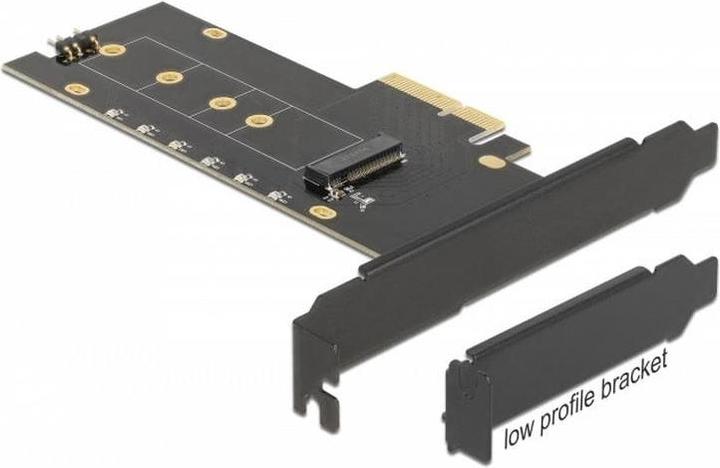 Produktbild Delock Host Bus Adapter PCIe x4 - M.2, NVMe, Key M, RGB-LED