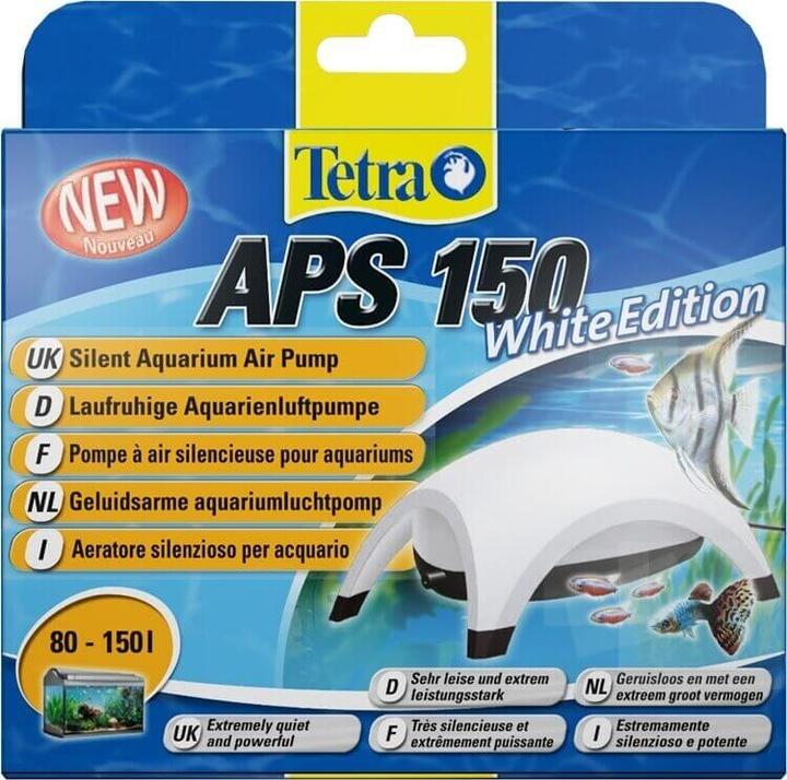 Actual product image Tetramin APS 150 air pump - white