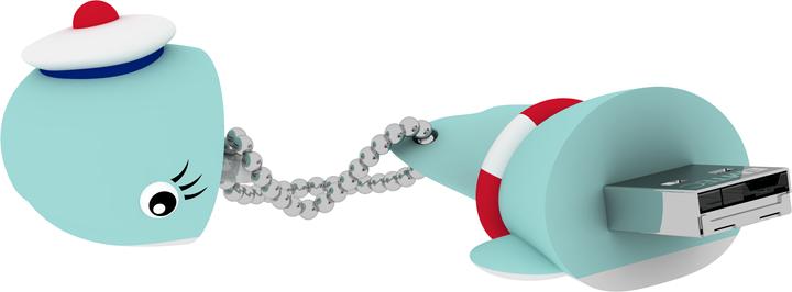 Actual product image Emtec M337 Sailor Whale (16 GB, USB-A)