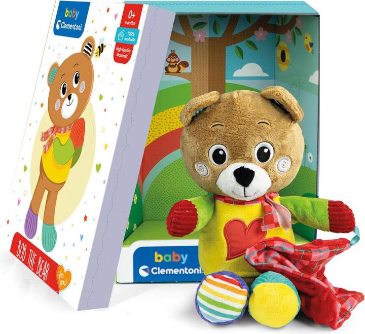 Immagine prodotto Clementoni Bambino - Peluche Bob l'orso (30 cm)