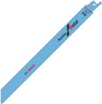 Image du produit Bosch Professional Zubehör Lame de scie sabre S 1122 BF Flexible pour métal, paquet de 2
