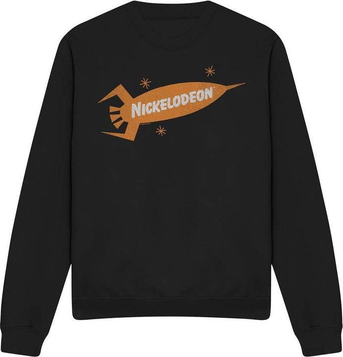 Actual product image Nickelodeon Unisex Adult Retro Rocket Logo Sweatshirt (S)