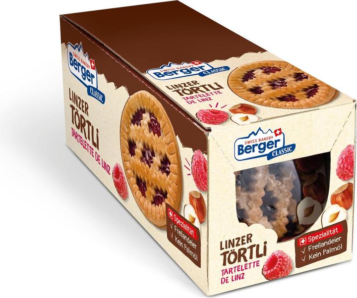 Produktbild Berger Linzertörtli (10 Stk., 74 g)