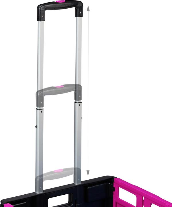 Image du produit Relaxdays Chariot de courses, pliable