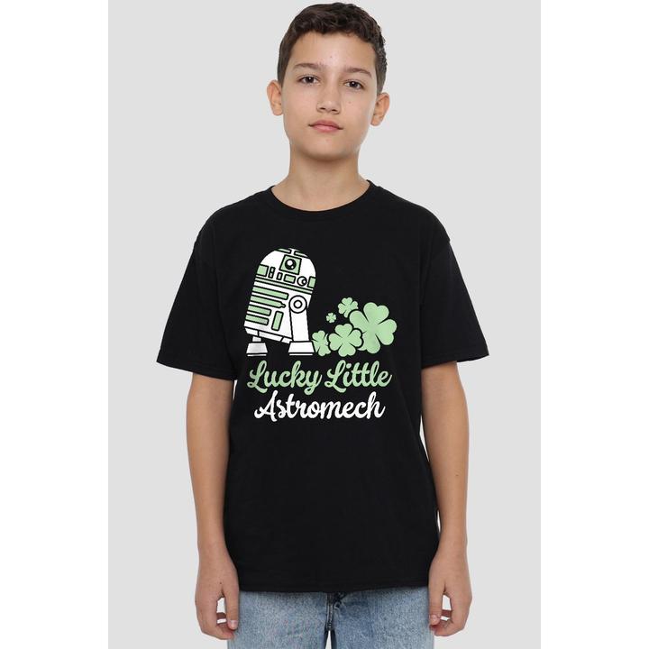 Produktbild Star Wars Lucky Astromech TShirt St PatricksTag (152, 158)