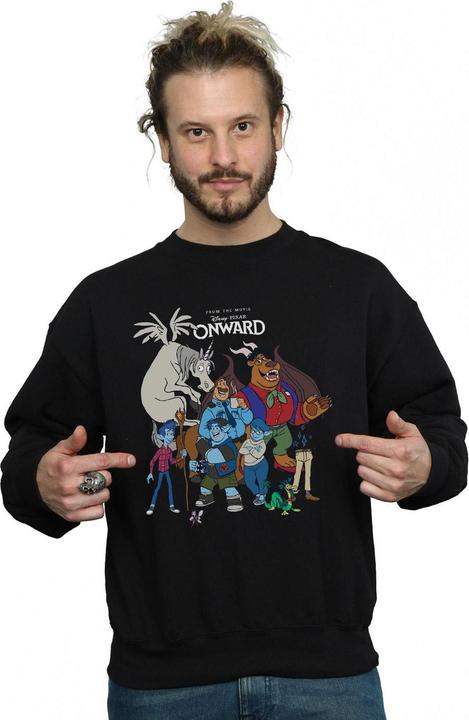 Immagine prodotto Disney Onward Character Collage Felpa Uomo (S)