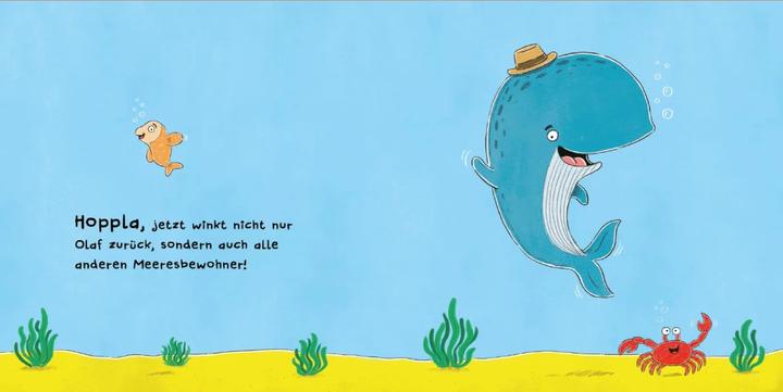 Actual product image Wink dem Wal - Ein Mitmachbuch (German)