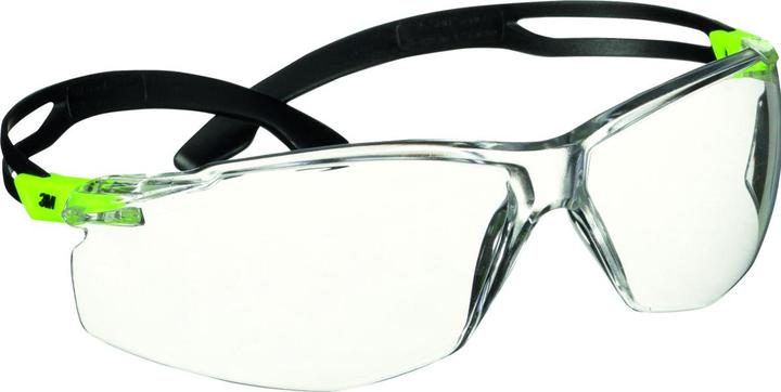 3M SecureFit SF501SGAF-GRN Safety Glasses with Anti-Fog Protection Green