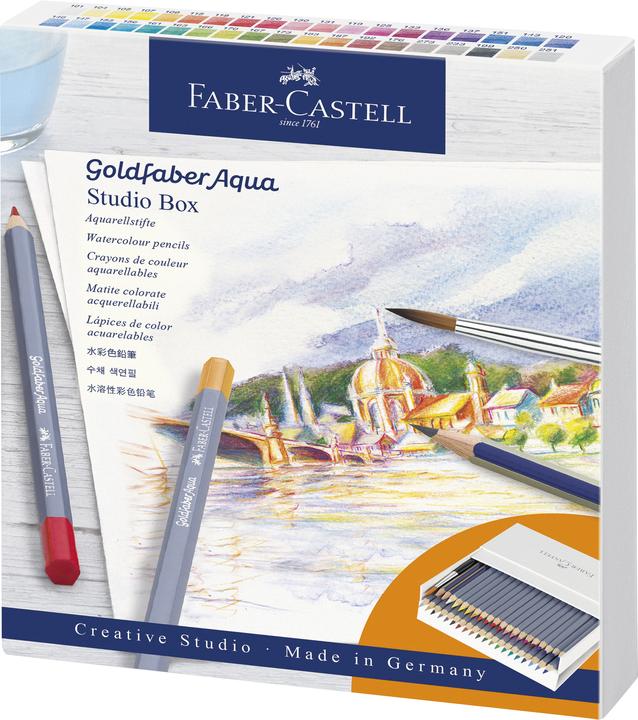 Produktbild Faber-Castell Goldfaber Aqua Aquarellstift (Mehrfarbig, 38 x)