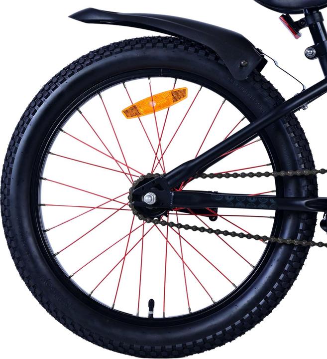 Actual product image Spiderman - Kinderfiets - Jongens - 20 inch - Mat Zwart (20")