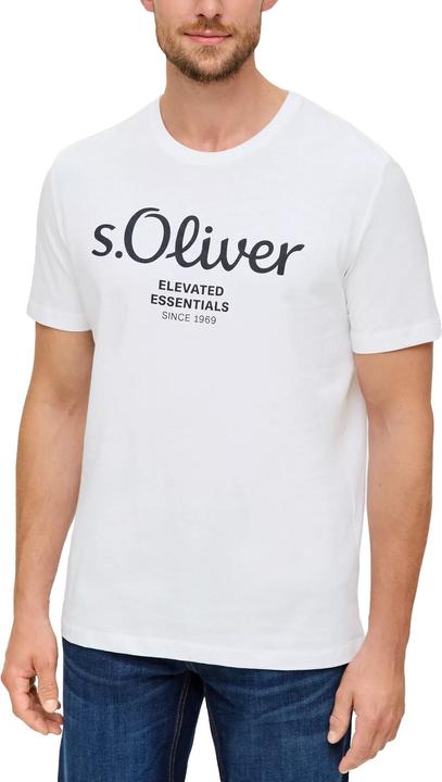 Image du produit S.Oliver T-Shirt Casual Bequem sitzend Logo T-Shirt (XXL)