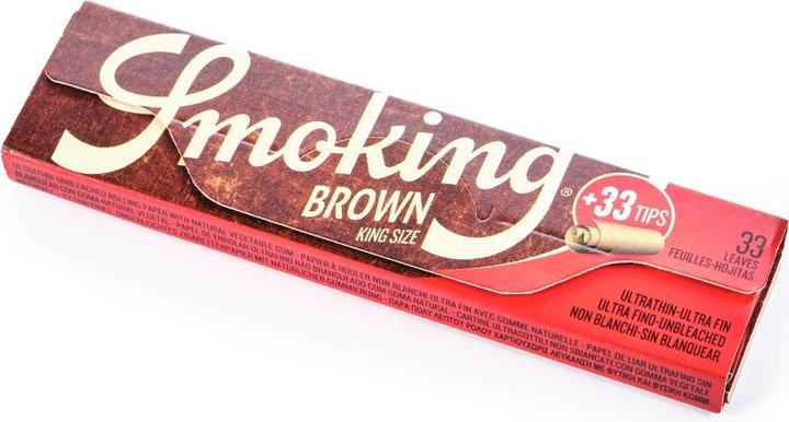 Produktbild Smoking Braun/Brown + Filter Tips KS