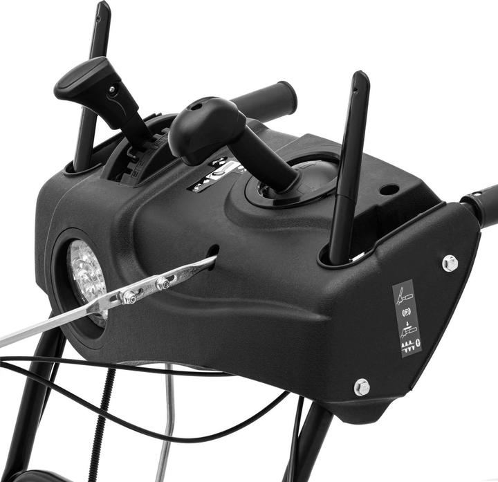 Produktbild Hillvert Schneefräse Schneeschleuder Benzinmotor 565 mm Räumbreite 196 cm³ / 4.1 kW (56.50 cm)