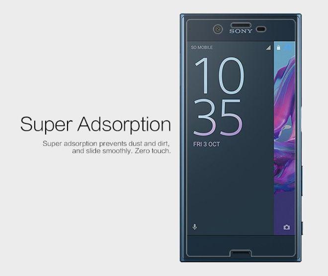 Actual product image Nillkin Super Clear (1 Piece, Sony Xperia XZs, Sony Xperia XZ)