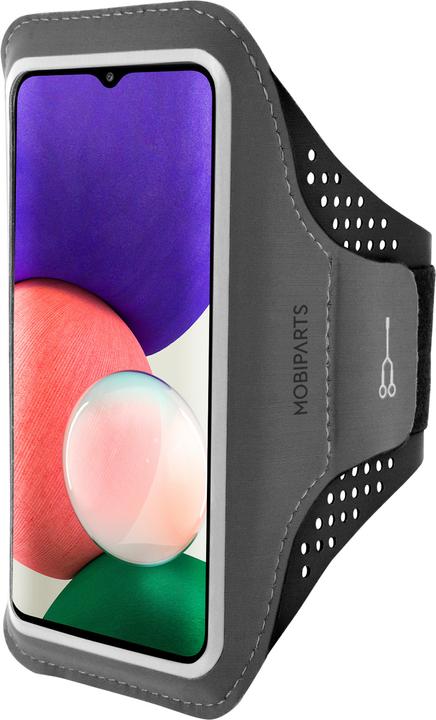 Mobiparts Comfort Fit Sport Armband Samsung Galaxy A22 5G (2021) Black