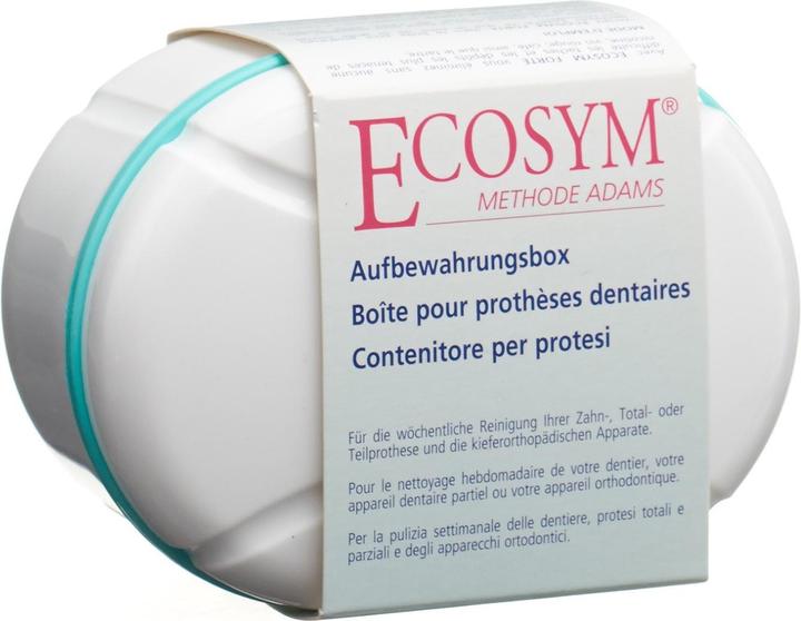 Ecosym Aufbewahrun Box für Zahnprothese (Zahnprothesen Zubehör)